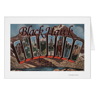 Black Hawk, Colorado - Large Letter Scenes