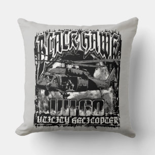 Black Hawk Cushion