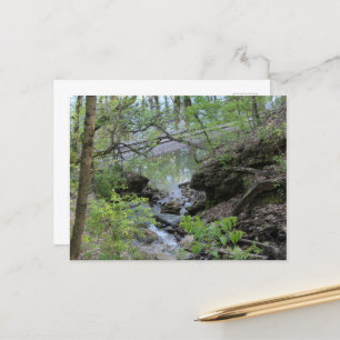 Black Hawk Springs in Burlington, Iowa Postcard