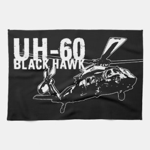 Black Hawk Tea Towel