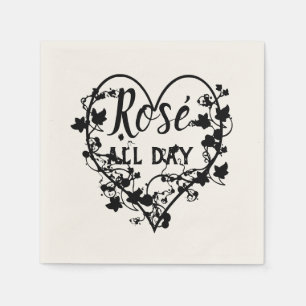 Black Heart Designs Napkin