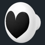 Black heart door and drawer pull knobs<br><div class="desc">Black heart door and drawer pull knobs. Great for beautiful kitchen,  bathroom,  bedroom cabinets,  nursery,  baby room etc. Custom colour love icon.</div>