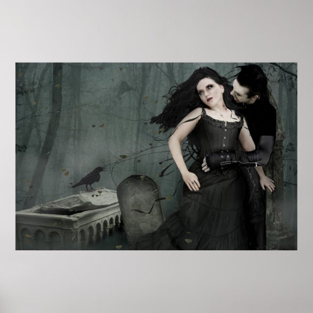 Black Heart Romance Poster (Front)