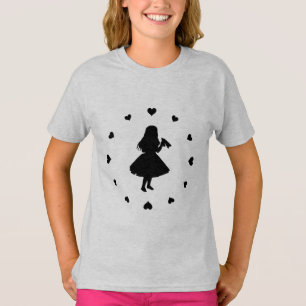 Black Hearts Around Alice Drinks T-Shirt