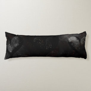Black Hearts Body Cushion