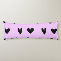 Black Hearts Lovely Pattern Gifts Happy Valentines