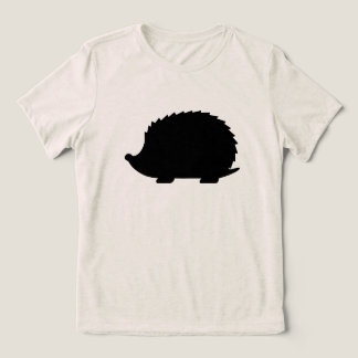 Black Hedgehog Tri-Blend Shirt