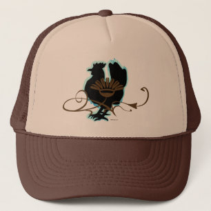 Black Hen Trucker Hat