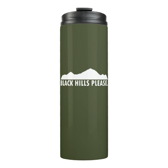 Black Hills Please Thermal Tumbler (Front)
