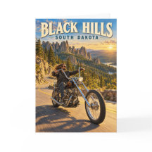 Black Hills South Dakota Chopper Motorcycle Travel