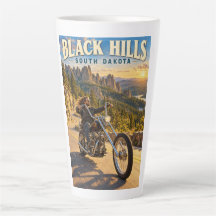 Black Hills South Dakota Chopper Motorcycle Travel