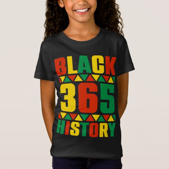 Black History 365 T-Shirt (Front)