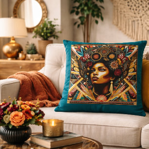 Black History A Tribute in Threads Cushion