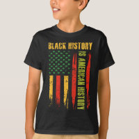 Black History American History Us Flag Bhm African