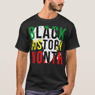 Black History  Black History Month African Colours T-Shirt
