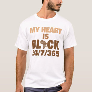 Black History BLM Melanin Pride Afro Black History T-Shirt