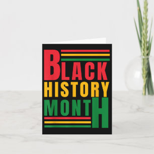 Black History Breaking Every Chain Black History M Card