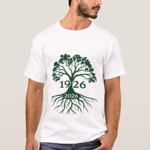Black History Centennial Tree 1926-2026 Heritage T T-Shirt
