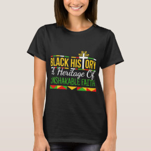 Black History Christian Christ T-Shirt