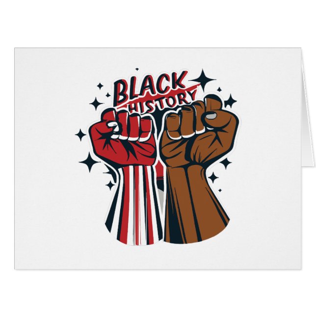 Black History Fists (Front Horizontal)