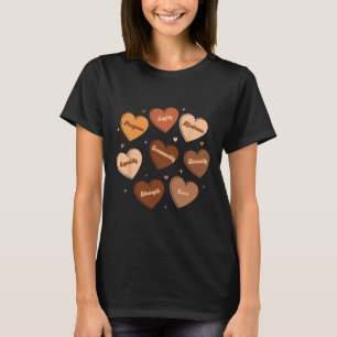Black History Fists Diversity Equity Melanin Afric T-Shirt