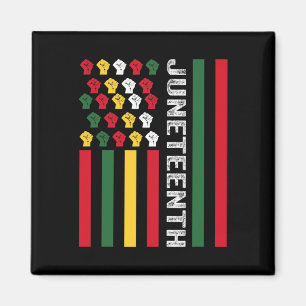 Black History Flag African American Since 1865 Magnet