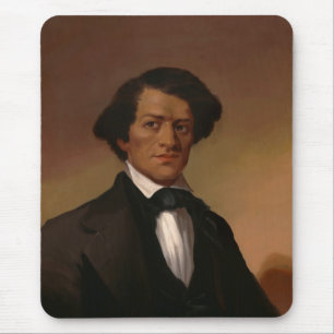 Black History: Fred Douglass Civil Rights 1845 Mouse Pad