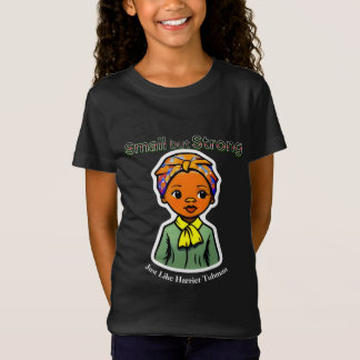 Black History Heroine Harriet Tubman Cute Kids T-Shirt