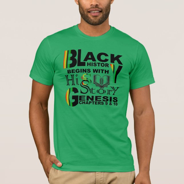 Black History-HiSStory T-Shirt (Front)