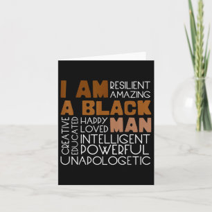Black History Honouring The Past Tree Of Inspirati Card