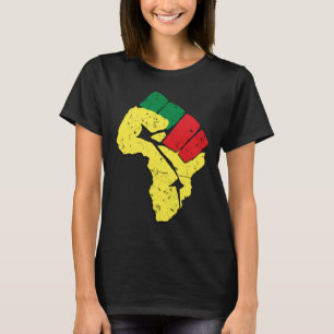 Black History Hoodie Pan African Flag Colours Resi T-Shirt