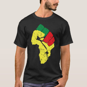 Black History Hoodie Pan African Flag Colours Resi T-Shirt