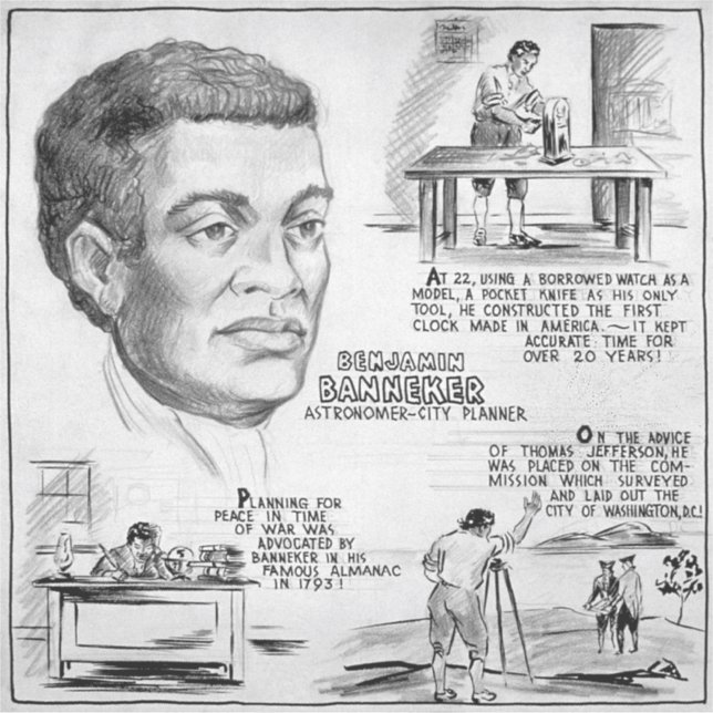 Black History Icon: Benjamin Banneker, Scientist (Front)