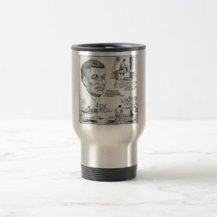 Black History Icon: Benjamin Banneker, Scientist Travel Mug