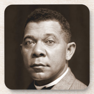 Black History Icon: Booker T Washington, Portrait Coaster