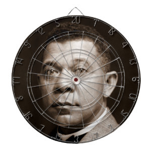 Black History Icon: Booker T Washington, Portrait Dartboard
