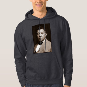 Black History Icon: Booker T Washington, Portrait Hoodie