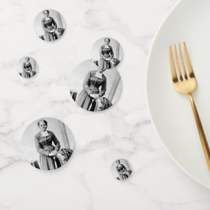 Black History Icons: Harriet Tubman, Civil Rights Confetti