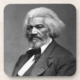 Black History Icons: Older Frederick Douglass Coaster