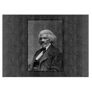 Black History Icons: Older Frederick Douglass Cutting Board
