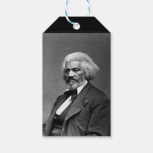 Black History Icons: Older Frederick Douglass Gift Tags