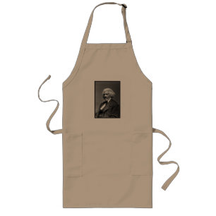 Black History Icons: Older Frederick Douglass Long Apron