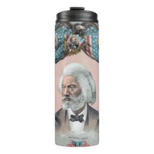 Black History Icons: With Frederick Douglass Thermal Tumbler