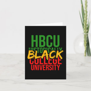 Black History Influential Hbcu Dream Like Martin I Card
