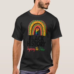 Black History Inspiring The Future Rainbow Women A T-Shirt