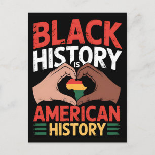 Black History is American History 2026 Holiday Postcard