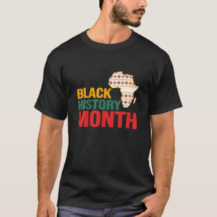 Black History Is American History African Men Wome T-Shirt
