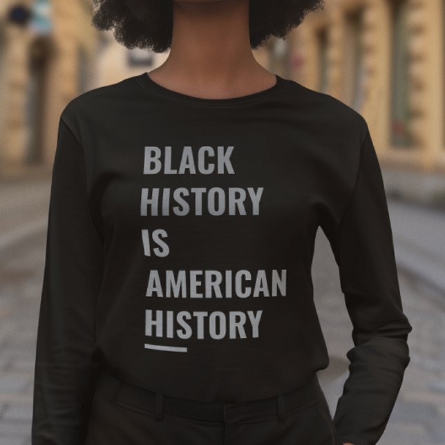 Black History Is American History – Long Sleeve  Tri-Blend Shirt (Creator Uploaded)