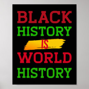 Black History Is World History (2) Poster