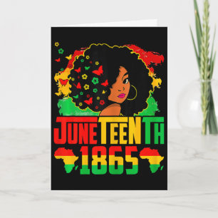 Black History Juneteenth Is My Independence Day Bl Card